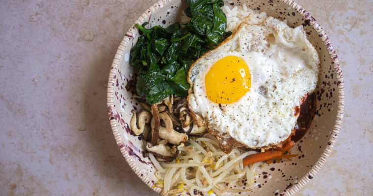 Bibimbap végétarien