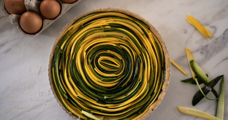 Tarte aux courgettes