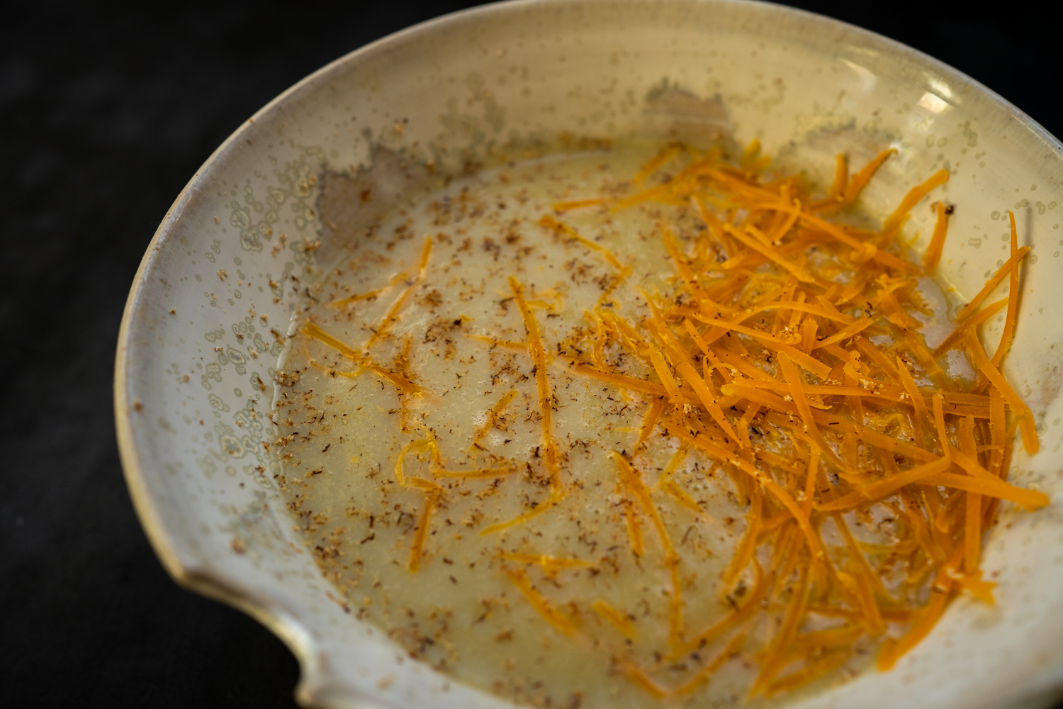 Soupe d’endives à la mimolette