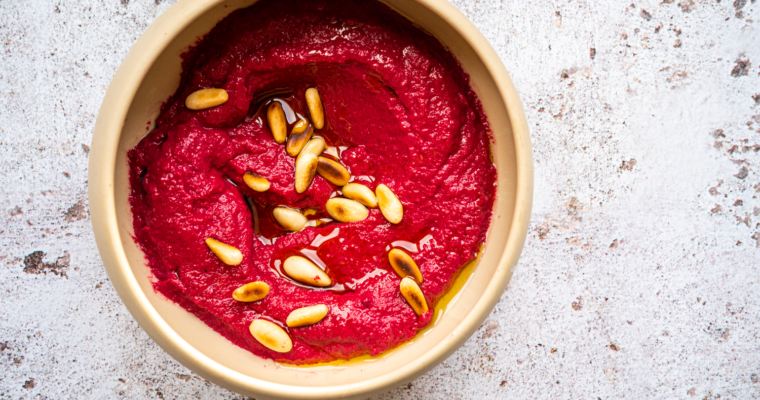 Dip betteraves et tahini