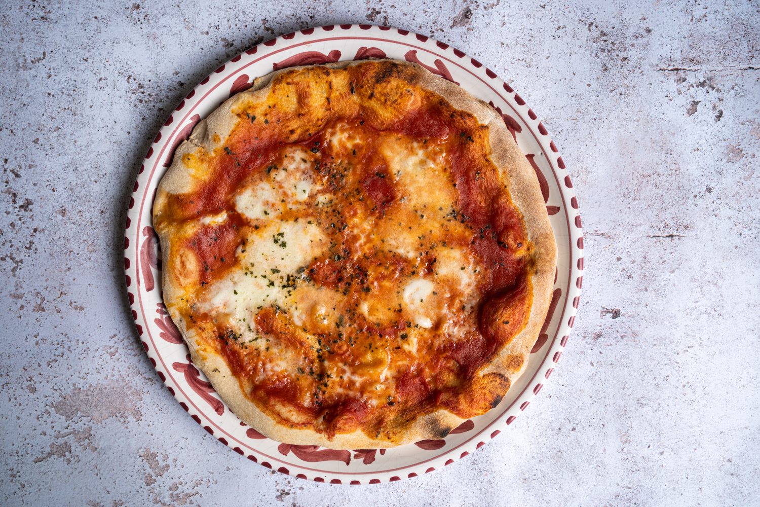 Pizza napoletana alla Margherita