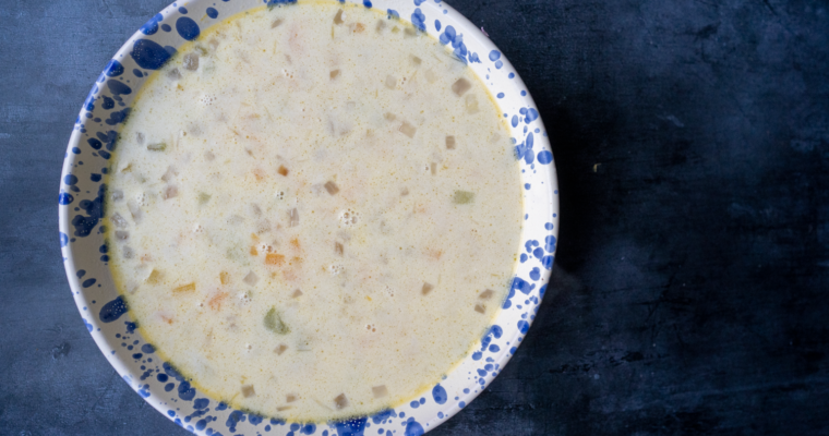 Soupe d’orge perlé aux légumes