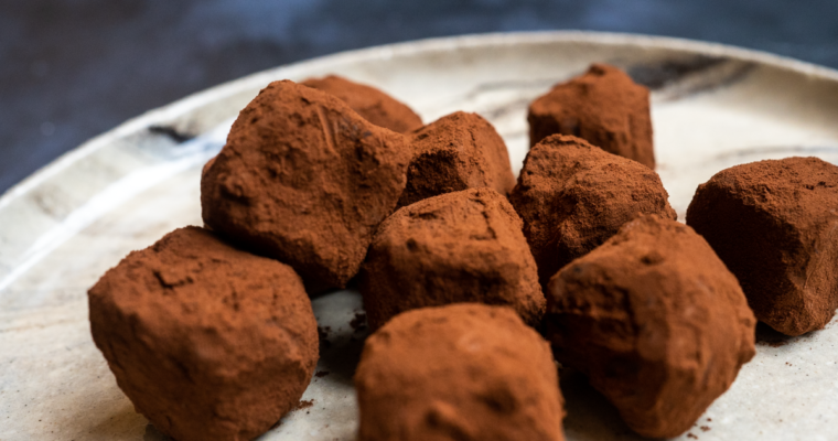 Truffes en chocolat