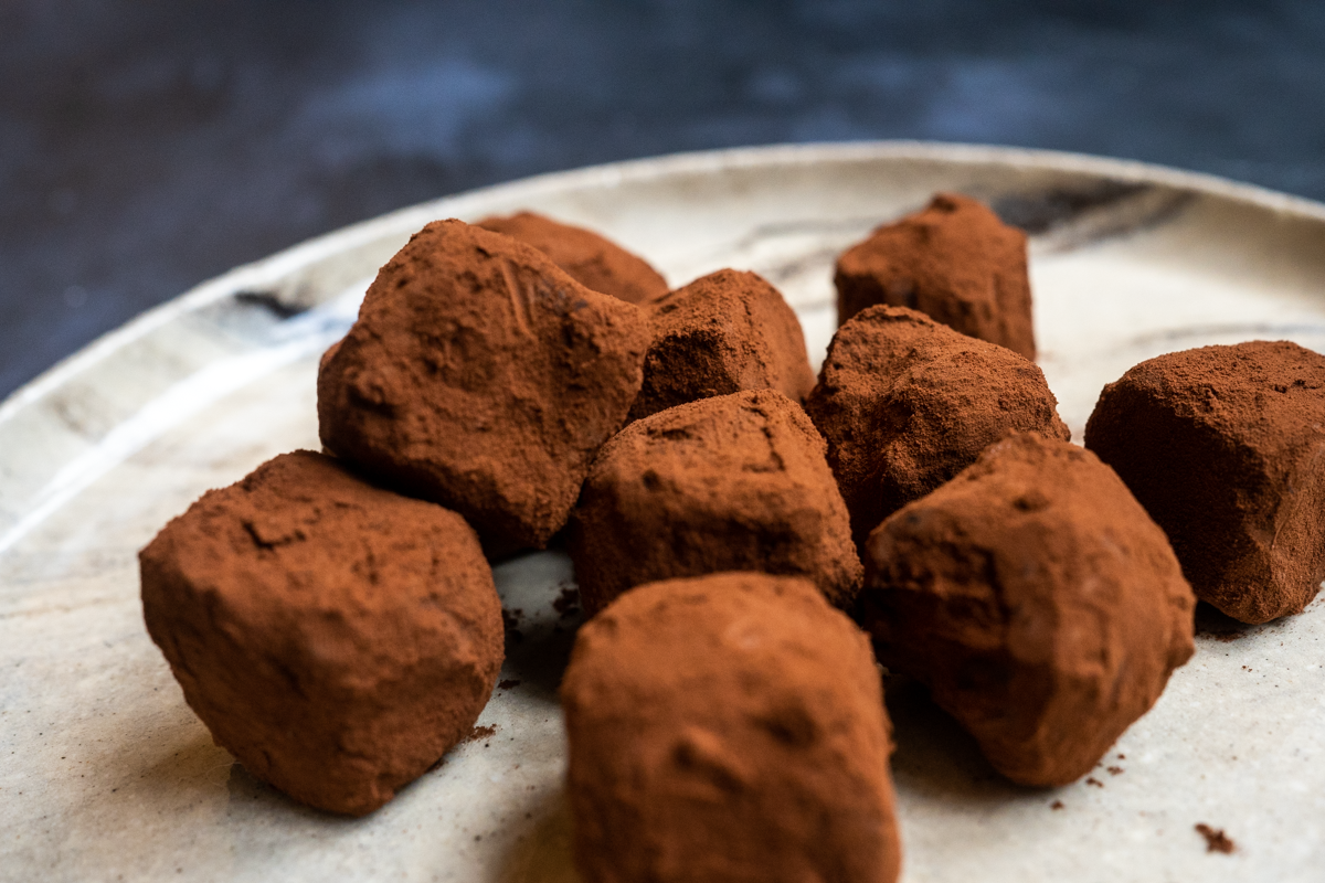 Truffes en chocolat