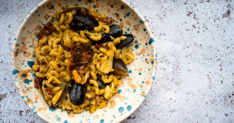 Coquillettes façon paella