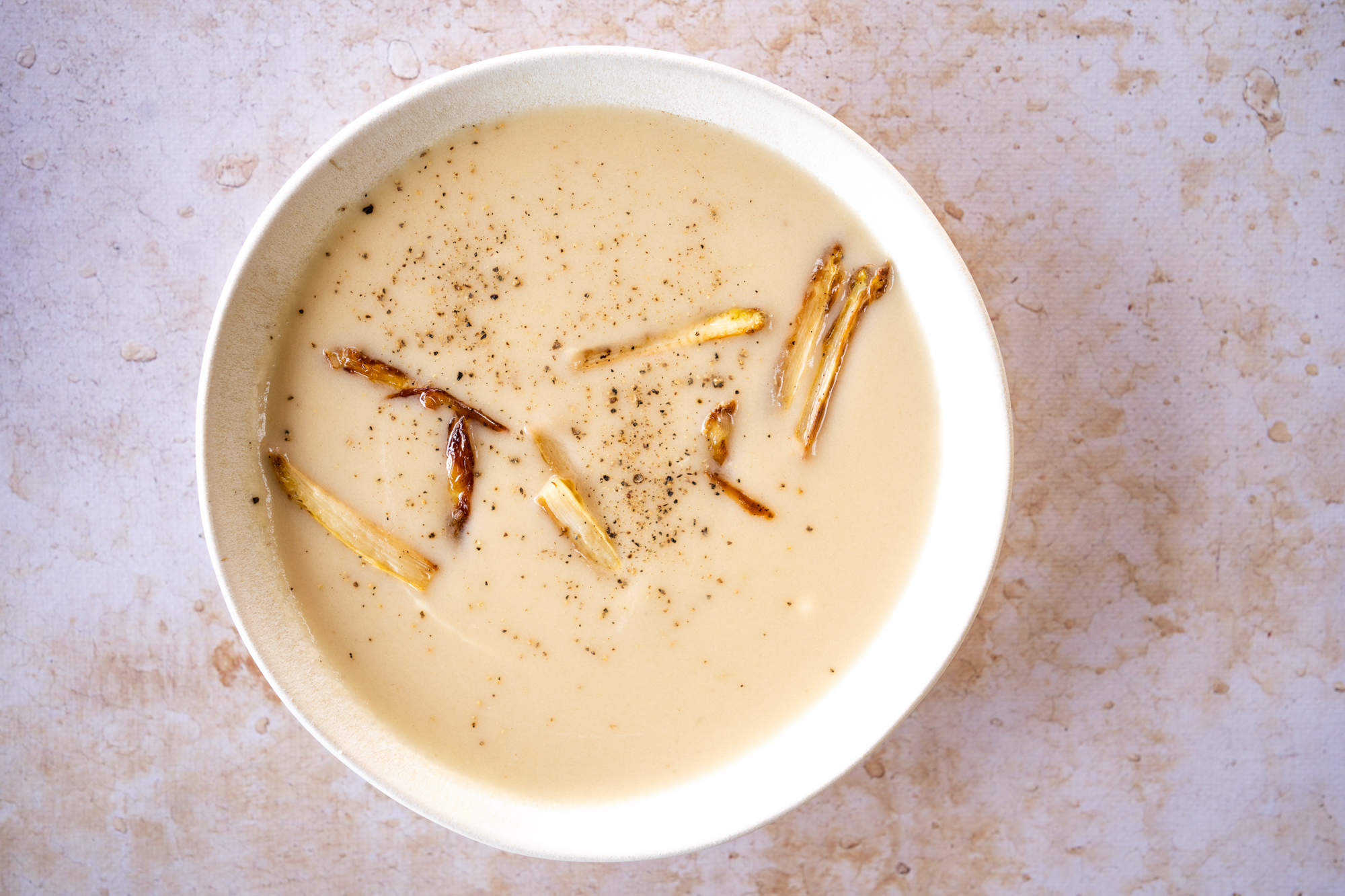 Soupe d’asperges blanches