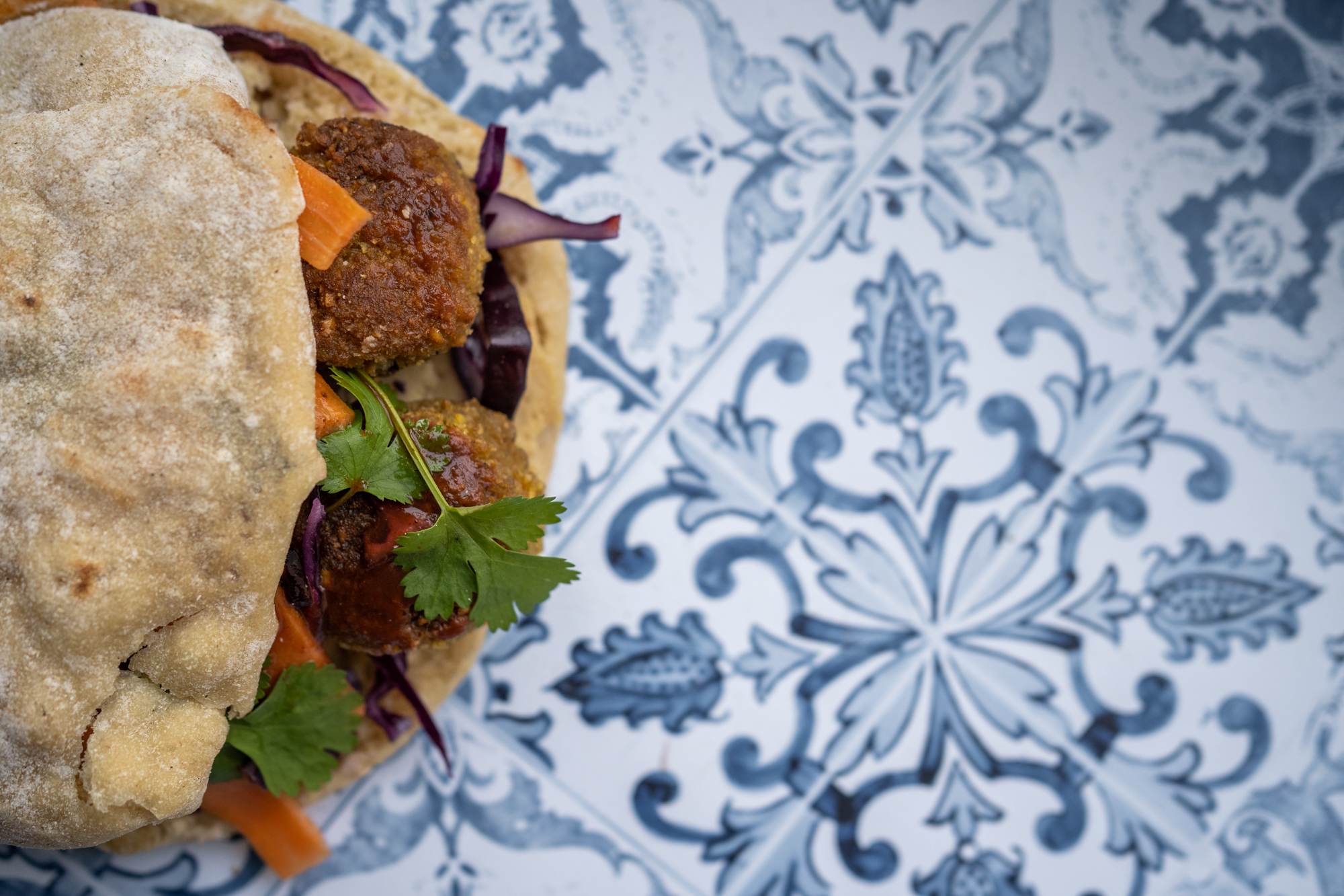 [Sandwich] Pain pita aux falafels