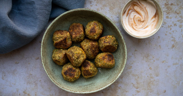 Boulettes légumes et cacahuètes