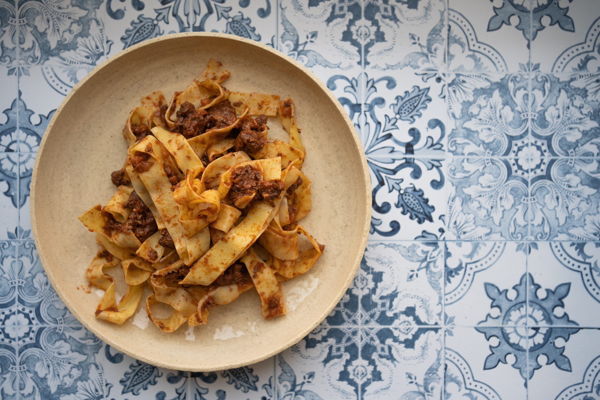 Pappardelle al ragù