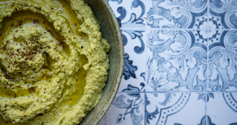 Houmous de petits pois
