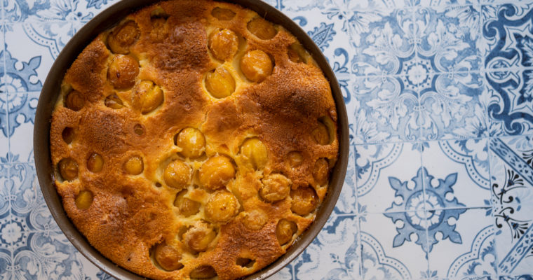 Clafoutis aux mirabelles