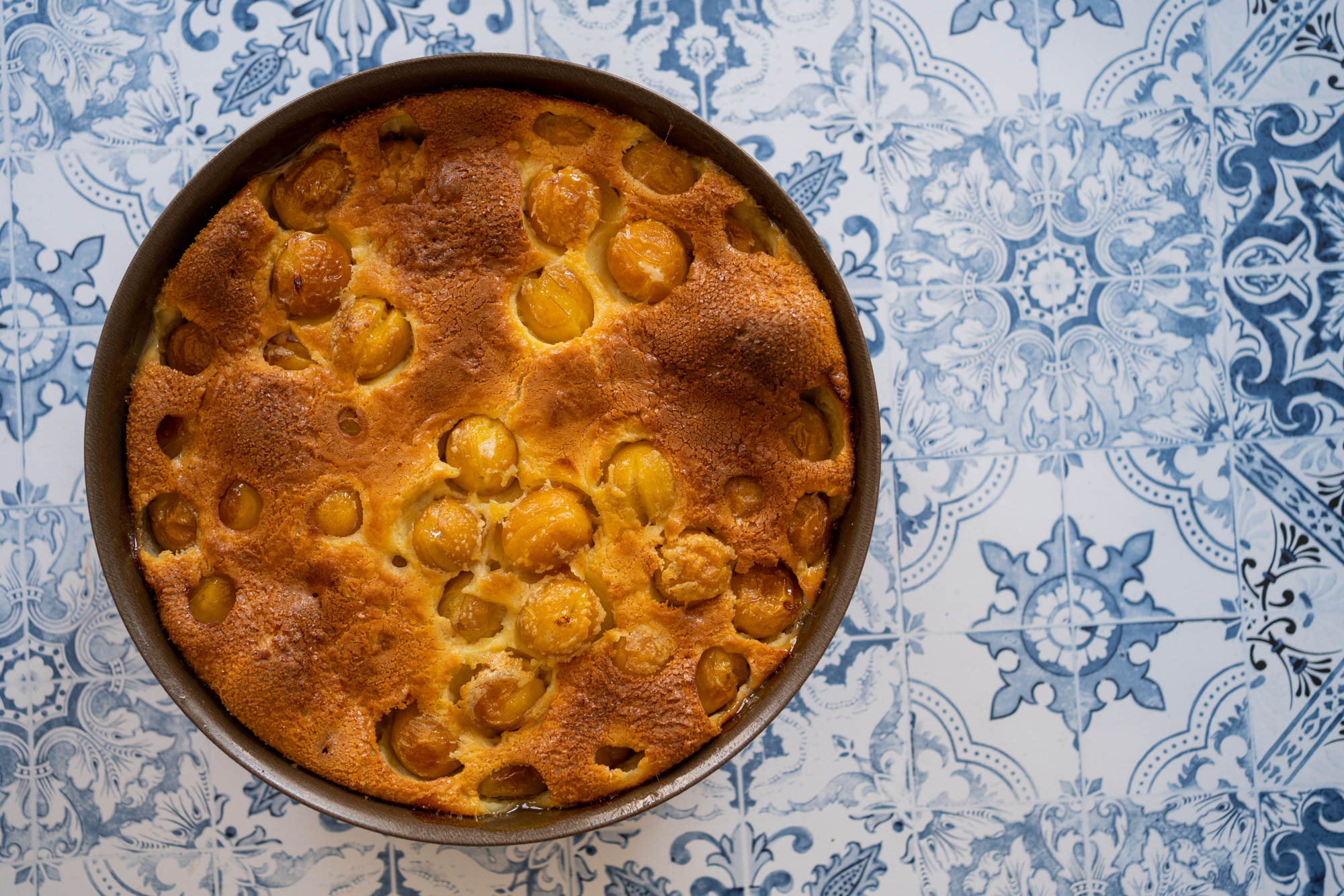 Clafoutis aux mirabelles