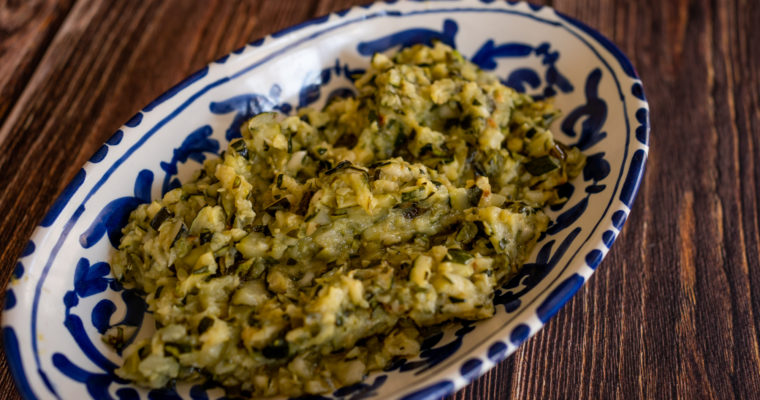 Tartinade de courgettes
