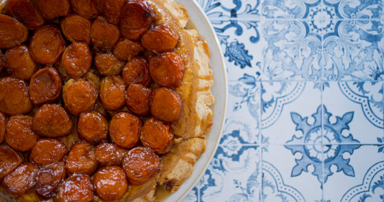 Tarte tatin aux abricots