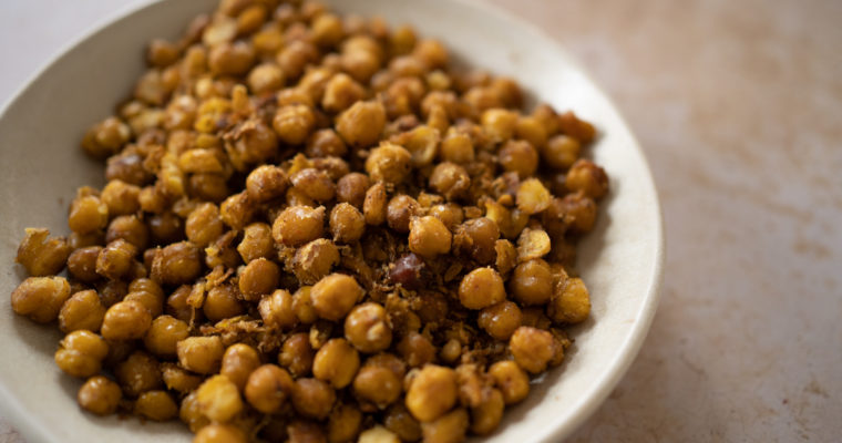 Pois chiches grillés