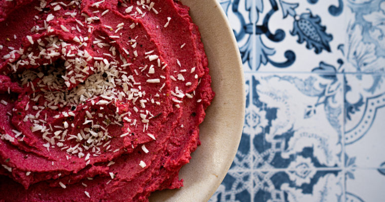 Houmous betteraves noix de coco