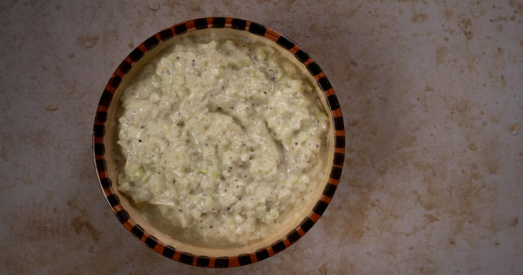 Tzatziki de chou-rave
