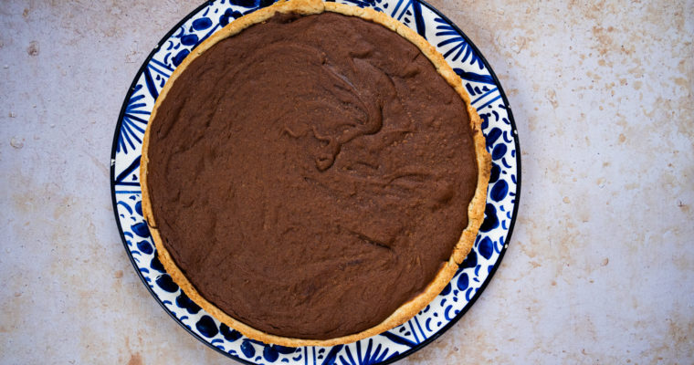 Tarte au chocolat noir