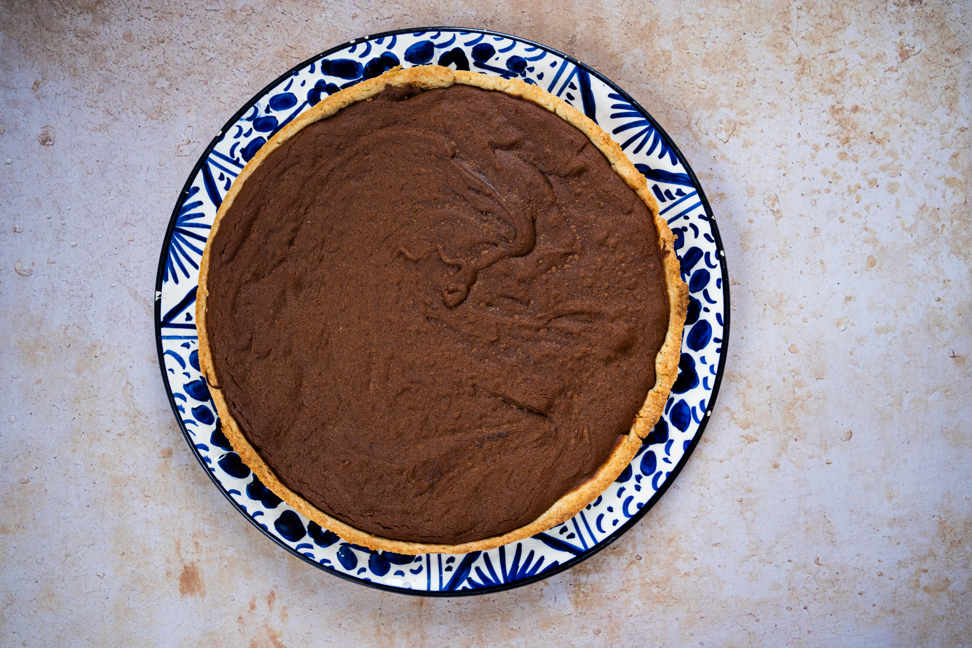 Tarte au chocolat noir