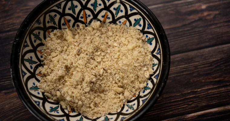 Pâte à crumble sucré