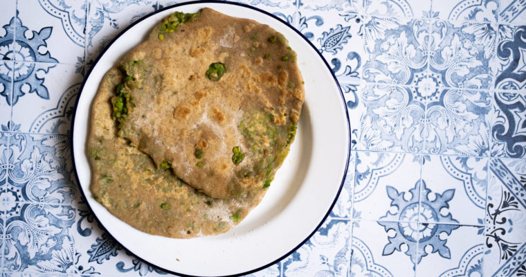 Matar paratha