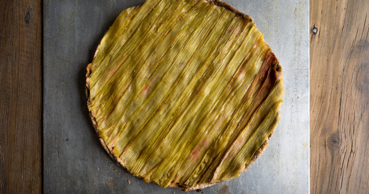 Tarte à la rhubarbe