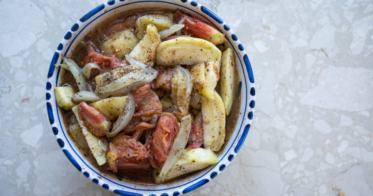 Salade de légumes au BBQ