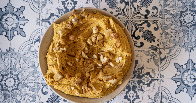 Houmous potimarron châtaignes