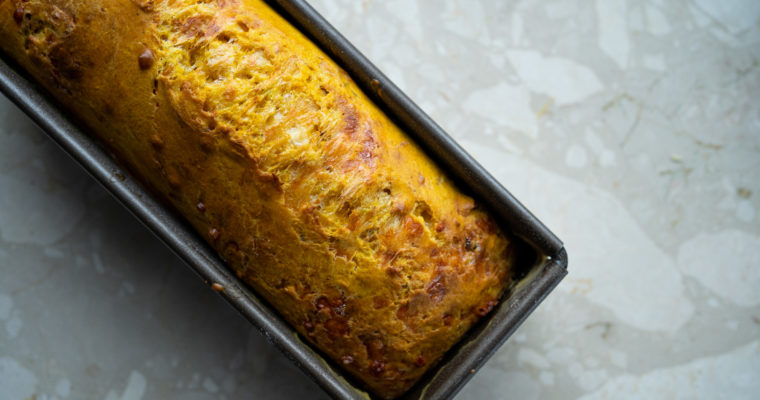 Cake potimarron et tomates séchées