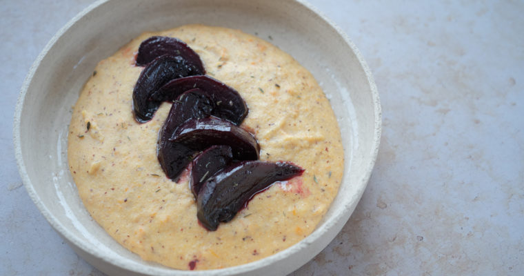 Polenta à la patate douce