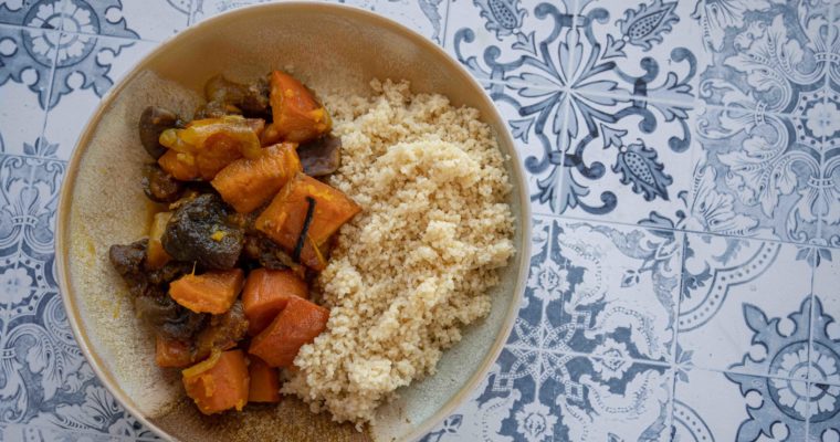 Tajine potimarron