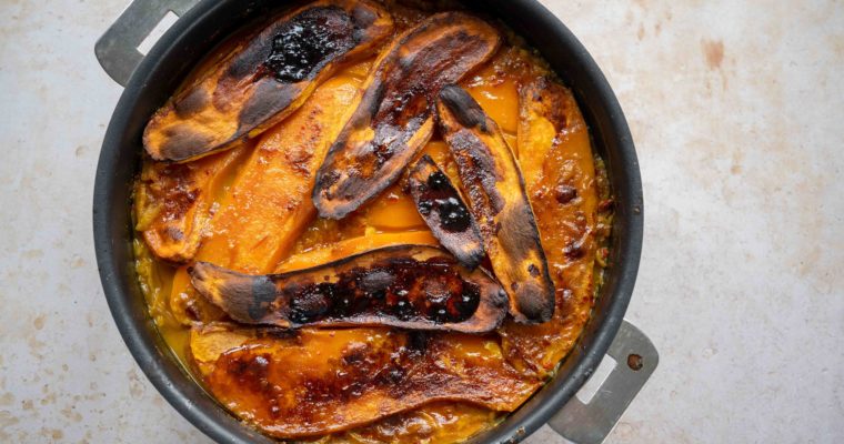 Dal au four à la patate douce
