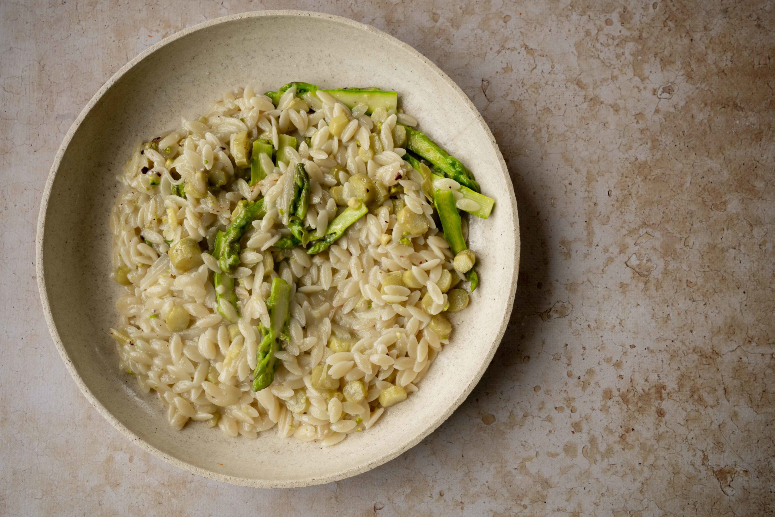 Orzo aux asperges