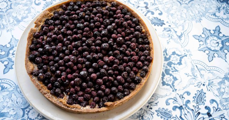 Tarte aux myrtilles