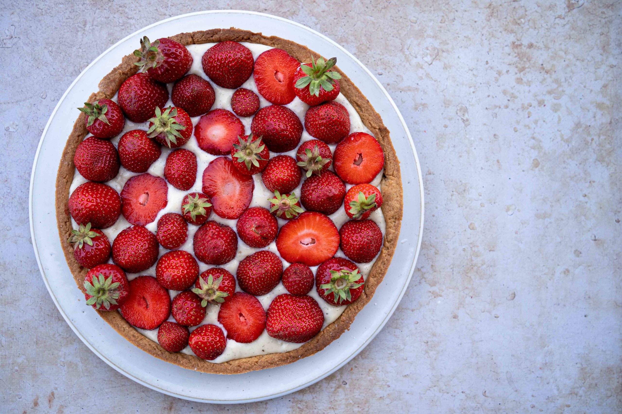 Tarte aux fraises