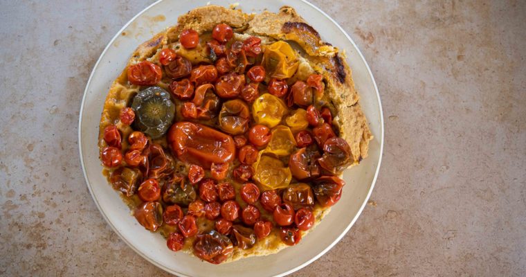 Tarte tatin tomates cerises