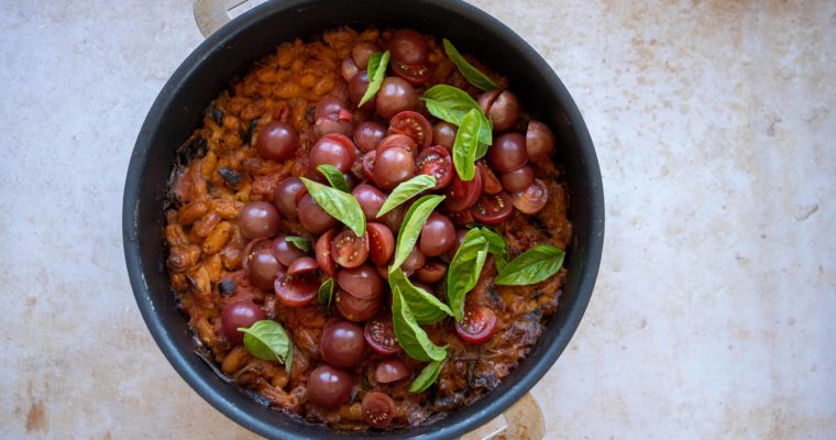 Cassoulet végétal aux tomates