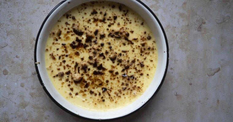 Crème brûlée au citron